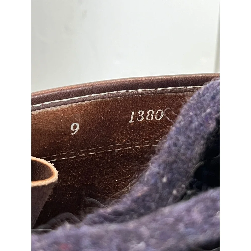 LL Bean Maine Hunting Shoe Men's 9 Brown Leather 10